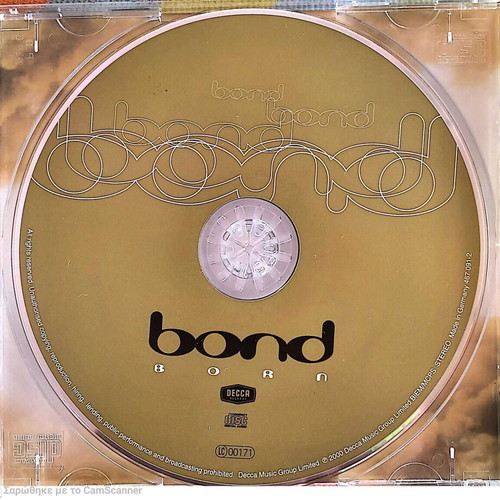 Bond Born CD like new