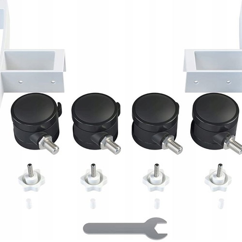 Universal bases with wheels for radiator set of 2 BR Bringer new
