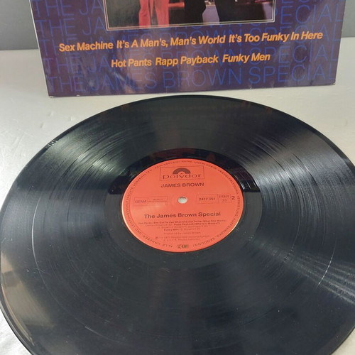 The James Brownies Special vinyl used