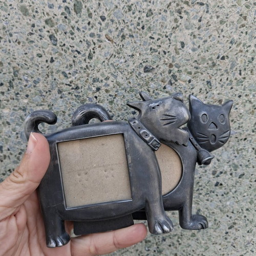 Pewter photo frames like new, set