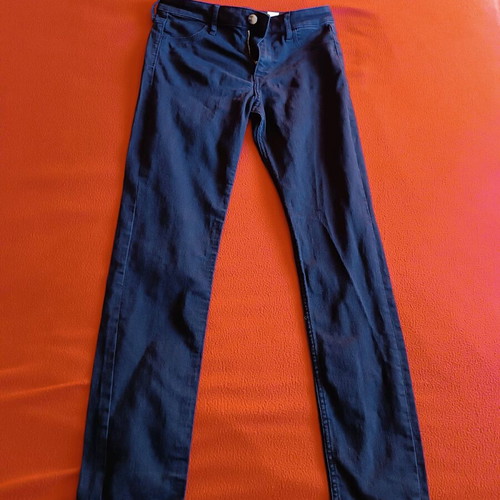 Black denim pants like new