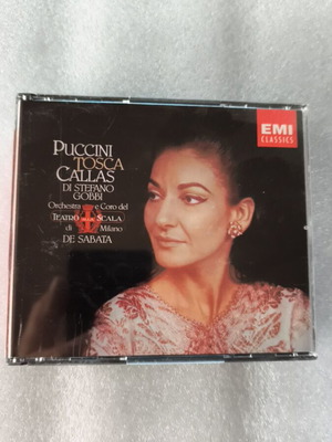 Puccini Tosca Callas Di Stefano Gobbi 2CD σαν καινούργιο, κλασσική