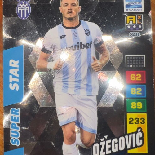 Zivkovic Ozegovic Super Star Adrenalyn card