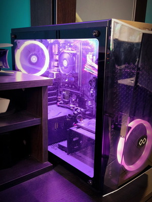 Desktop Infinity Gear μεταχειρισμένο, AMD 200GE 3.2GHz, Radeon Vega, 8GB RAM, 256GB SSD