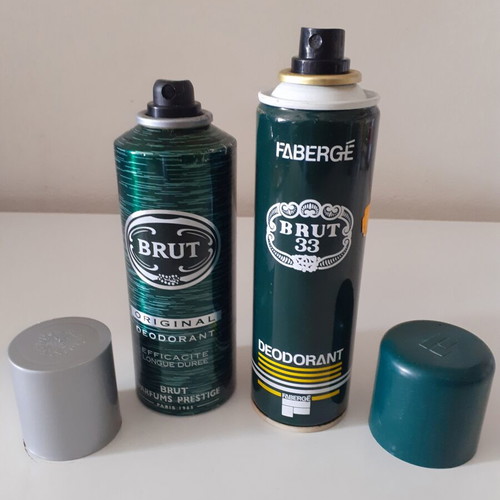 Brut Original and Brut 33 Body Spray 200ml New
