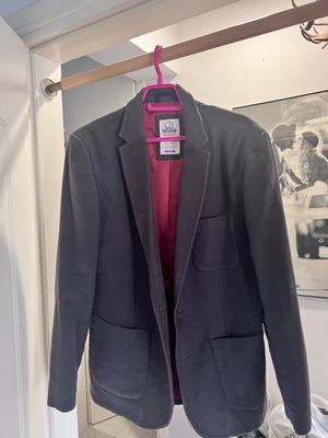 Blazer men's used, size L, black and grey