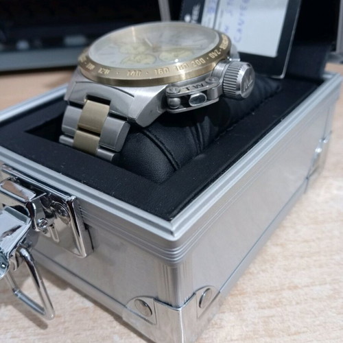 TW Steel Canteen men's wristwatch used, two-tone 45mm