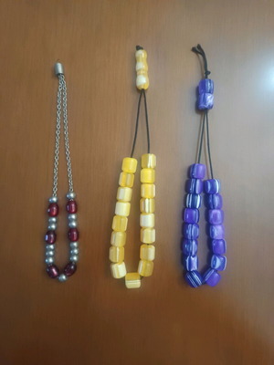 Worry beads set like new, 3 pieces