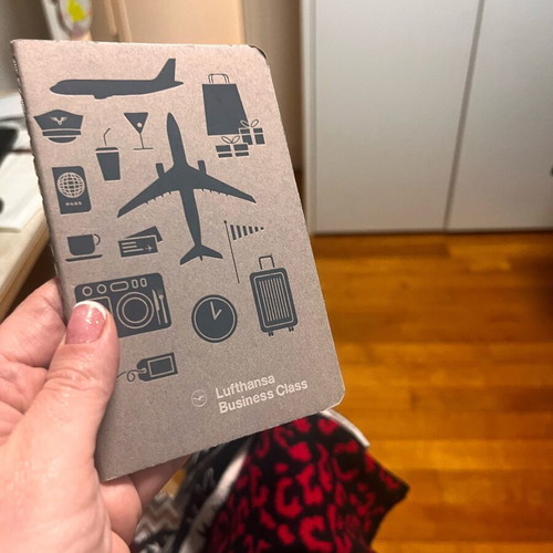 Moleskine A6 notebook set of 2 Lufthansa Business Class new