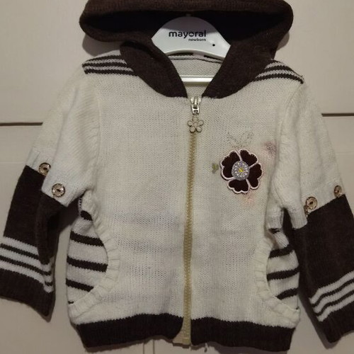 Baby genuine wool cardigan No2 like new
