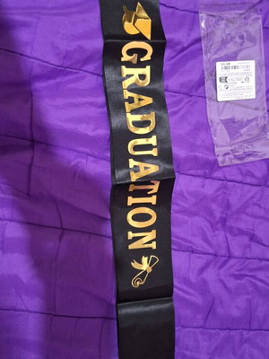 Graduation sash new