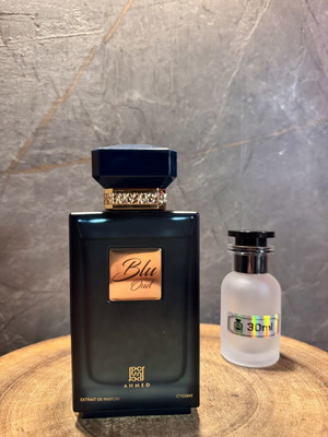 Ahmed Al Maghribi Blu Oud Eau de Parfum 30ml new, decanted authentic scent
