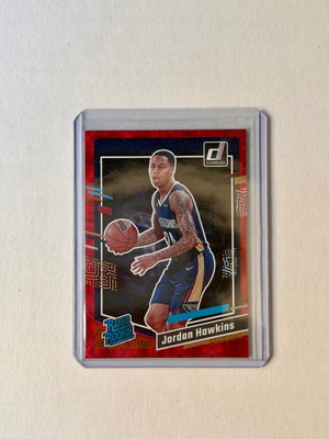 Κάρτα Jordan Hawkins Rated Rookie Red Holo 2023-24 Panini Donruss καινούργια
