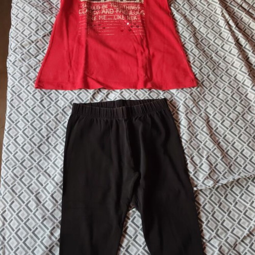 Nek Kids Wear summer set for girls with capri pants