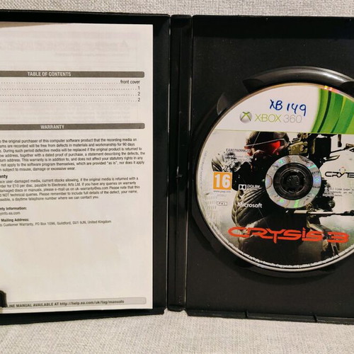 Crysis 3 Hunter Edition Xbox 360 used