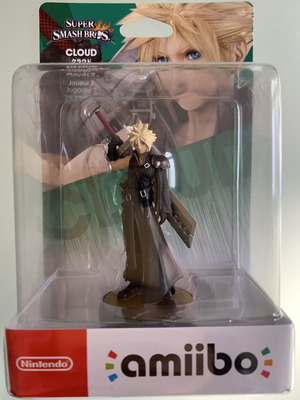 Final Fantasy VII Cloud Strife Advent Children edition Amiibo καινούργια για Nintendo Switch