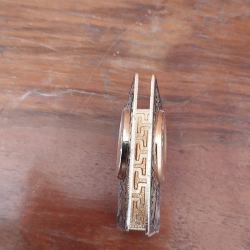 Metal match holder