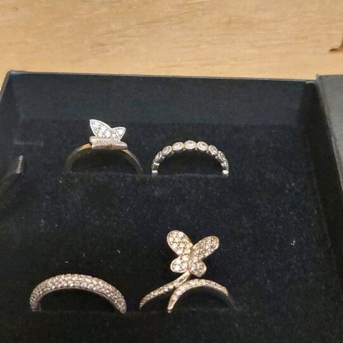 925 Silver Rings Like New