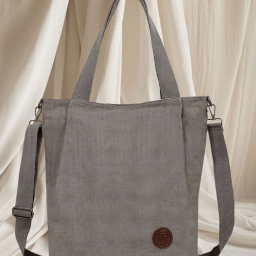 Women's shoulder bag new, gray