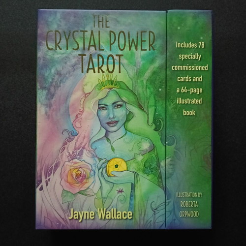 Crystal Power Tarot deck by Jayne Wallace like new