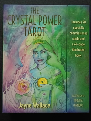 Crystal Power Tarot deck by Jayne Wallace like new