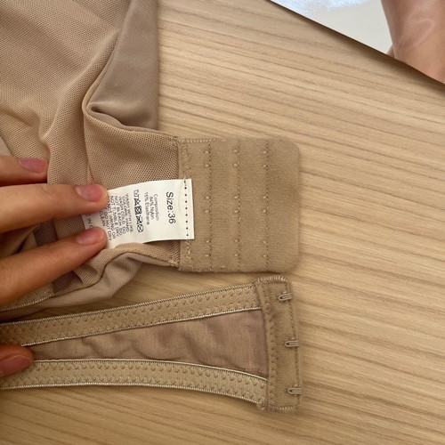 Bodysuit new for backless clothes size M-XL, cup B to C