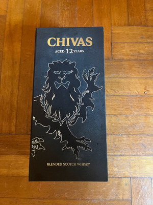 Συσκευασία Chivas 12 Years Blended Scotch Whisky, κενή