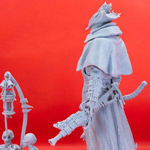 Bloodborne 3D printed figure unpainted made to order