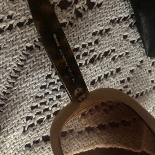 RayBan Jacky ohh vintage sunglasses like new, beige and brown