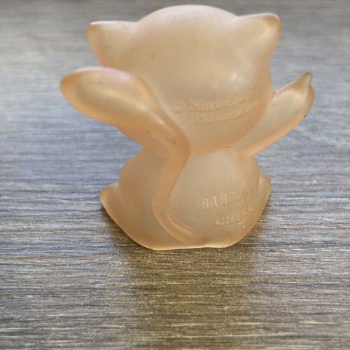 Mew Nintendo Pokemon Bandai finger puppet figure used