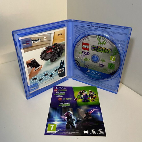 Lego DC Super Villains Deluxe Edition PS4 game used