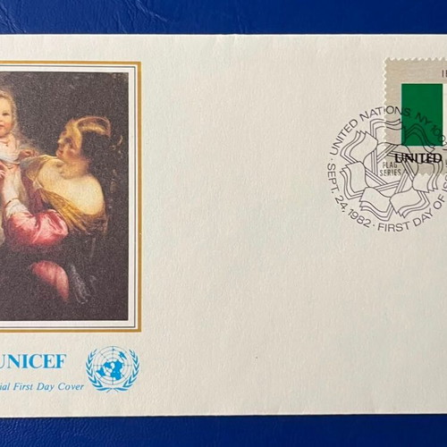 UNICEF Official First Day Cover Ireland 1982