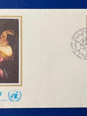 UNICEF Official First Day Cover Ireland 1982