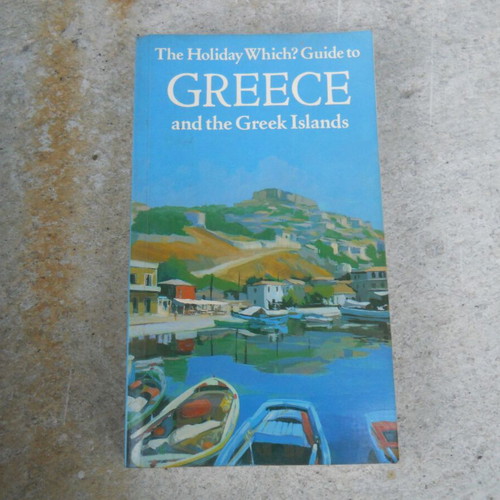 The Holiday Which? Guide to Greece and the Greek Islands paperback book used
