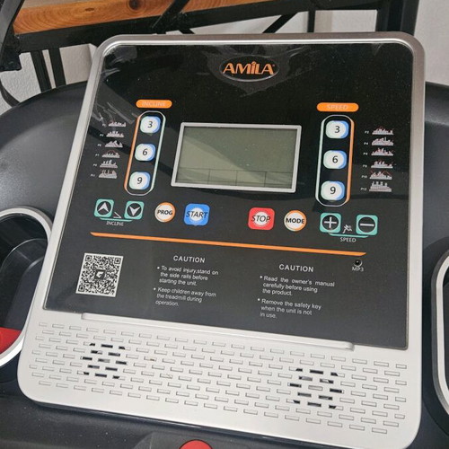 Amila Valma F200PI treadmill like new, foldable
