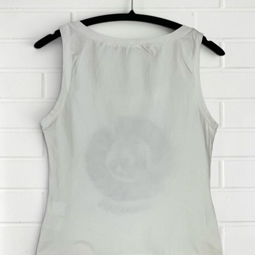 AnnaRita N White Top "You're Despicable" Size 42 like new