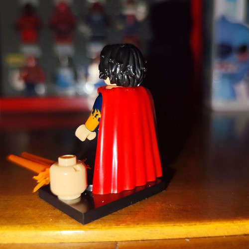 Absolute Superman Clark Kent figure like new with accessories