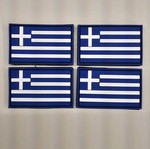 Ελληνική σημαία πατς με velcro