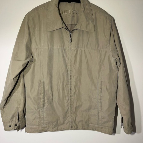 Light jacket like new, grey beige, loose fit large size
