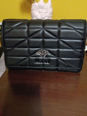 Nolah Crossbody Shoulder Bag New Black With Metal Details