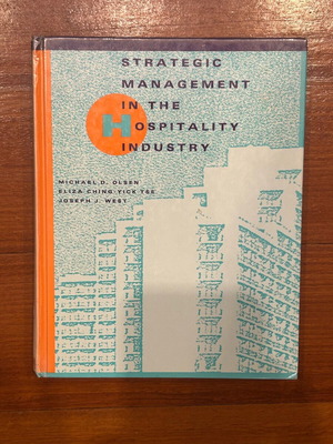 Strategic Management in the hospitality industry