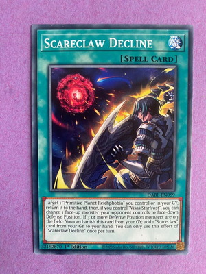 Scareclaw Decline Yu-Gi-Oh Card like new