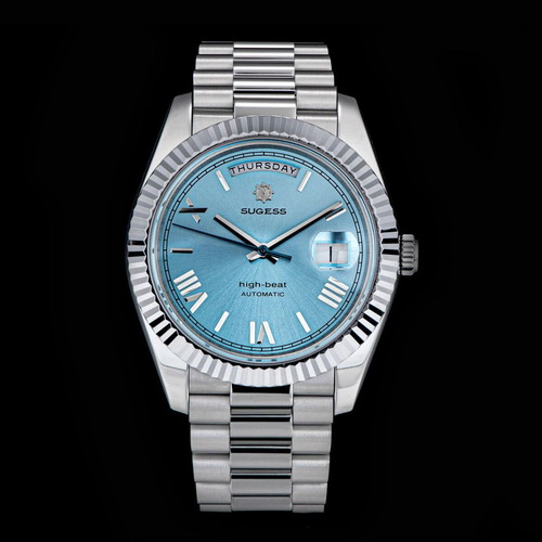 Sugess Hi-Beat Automatic Day Date Watch like new