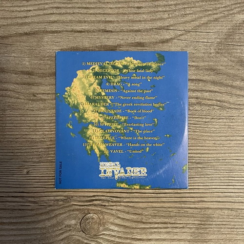 Warzone XX Greek Metal Up Your CD promo compilation like new
