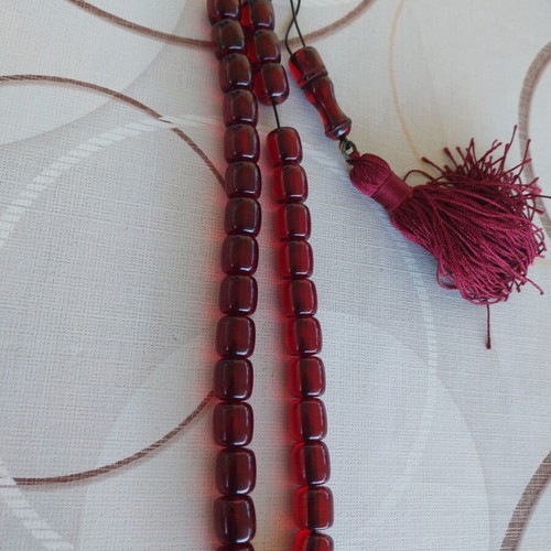 Komboloi bakelite used, 72 grams