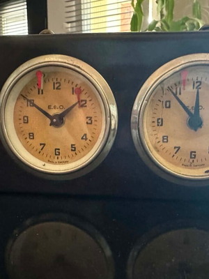 Mechanical Chess Clock E.E.O. from Germany used