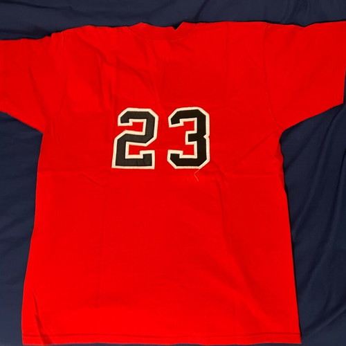 Legion 23 T-shirt used, pique short sleeve, size XL, red