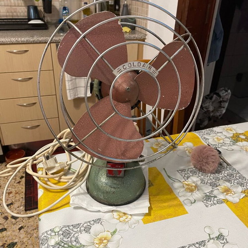 Goldair fan used, antique heavy-duty fully functional