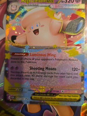 Mega Clefable ex TCG Pokemon like new