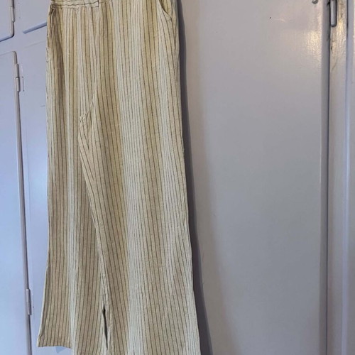 Striped wide leg pants Beloved like new, size XL 42